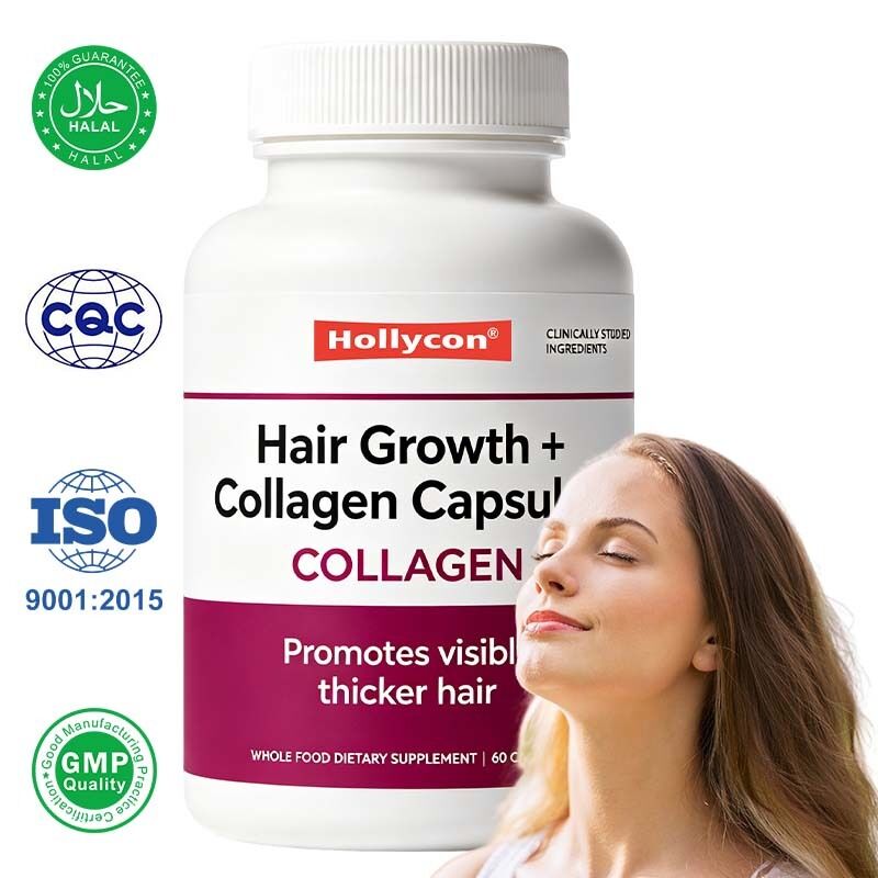 Cápsulas para el bienestar del cabello con fórmula compuesta de colágeno, nutrición suave para el cabello y nutrientes integrales para el cuidado de la piel