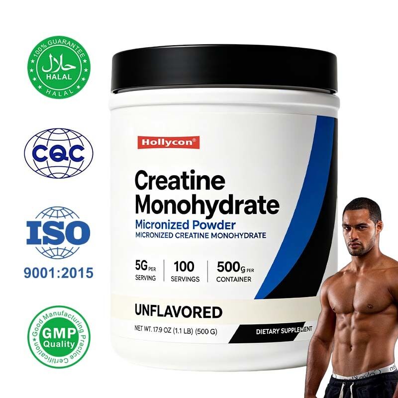 Polvo de monohidrato de creatina micronizado de alta pureza para el fitness Suministro diario de nutrientes con textura fácilmente disoluble