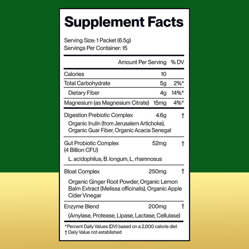 Multi-Strain Probiotic Drink Powder for Gentle Daily Nourishment with Fine Instant Dissolving