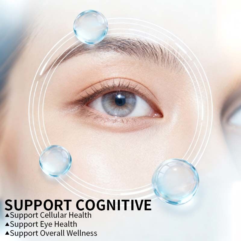 Cápsulas multivitamínicas con folato CoQ10 luteína para apoyo cognitivo a la salud ocular | Suplemento de etiqueta privada OEM