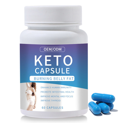 Dieta Keto del Detox de la enzima que adelgaza las cápsulas de las tabletas para la grasa ardiendo del vientre
