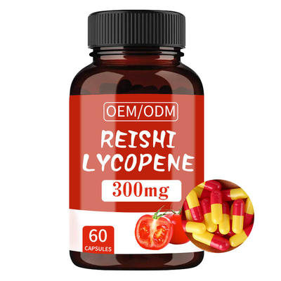 El aumento masculino del OEM complementa el licopeno de Reishi encapsula 300 MG