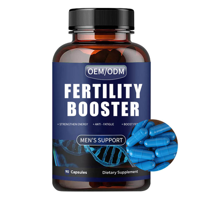 Aumentador de presión de encargo de Logo Hormone Balance Male Fertility para los hombres 90 cápsulas