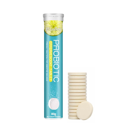 OEM efervescente de Gummies de las tabletas de la vitamina probiótica de la biotina