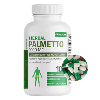 Las cápsulas de COA Herbal Palmetto fortalecen la resistencia mejoran el rendimiento