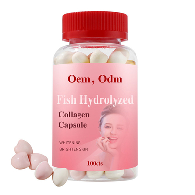 Los pescados que los péptidos hidrolizaron cápsulas del colágeno pelan los huesos sanos elásticos y articulan el ODM
