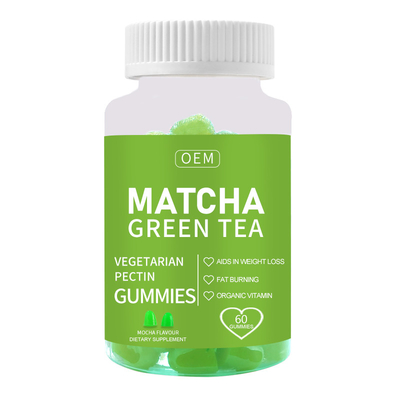 El té verde ardiente gordo Matcha adelgaza los suplementos de Gummies para la pérdida de peso