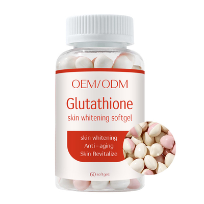 El colágeno antioxidante GSH de la vitamina C hace tabletas píldoras de iluminación de la piel del glutatión
