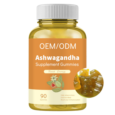 Mejore la raíz Ashwagandha del extracto del sueño complementan Gummies para la ansiedad