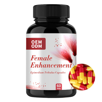 El Tribulus femenino Terrestris del Epimedium del aumento extrae 60 cápsulas