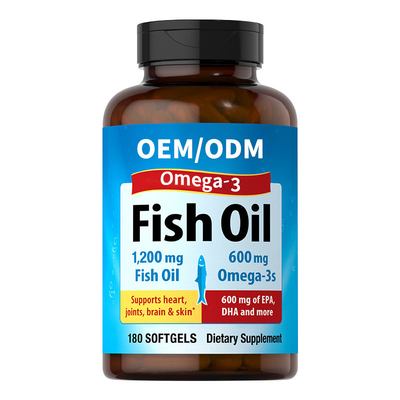 El OEM Epa dietético Dha complementa el aceite de pescado Omega 3 para Adhd
