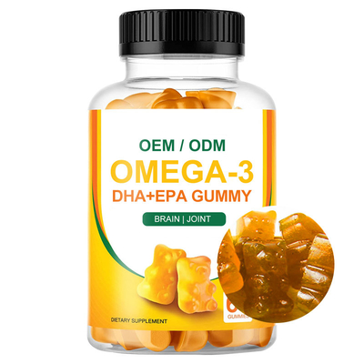 Vegano DHA EPA Omega 3 suplementos Brain Joint Protect de Softgels Gummies