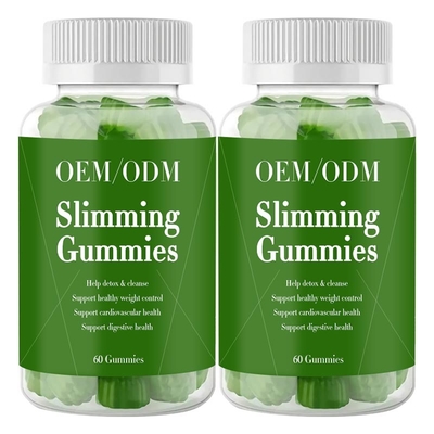 El OEM que adelgaza suplementos gordos del cortador carga la pérdida Gummies para Detoxing