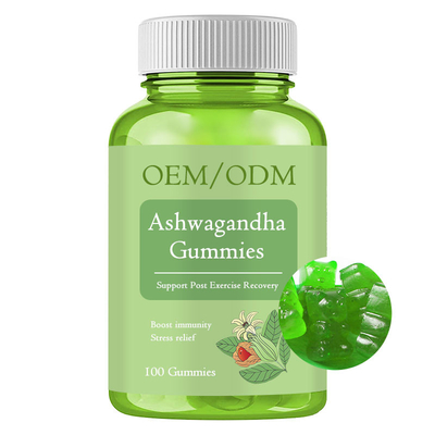 El OEM 60 Ashwagandha complementa inmunidad de la energía del alivio de tensión de Gummies