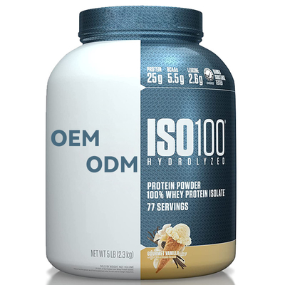 Polvo de la proteína de la nutrición del grado óptimo del 100% para el levantamiento de pesas