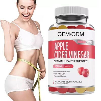 MSDS Vinagre de sidra de manzana Caramelo Vegano Orgánico Apple Keto Bhb Pérdida de peso delgada