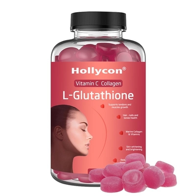 Piel antienvejecedora de Gummies del L-glutatión del colágeno del OEM de los suplementos que blanquea píldoras