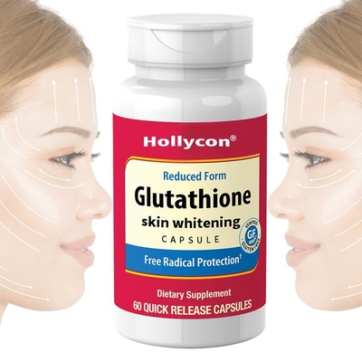 Logo Glutathione Capsules Antioxidant Health de encargo pela blanquear cápsulas