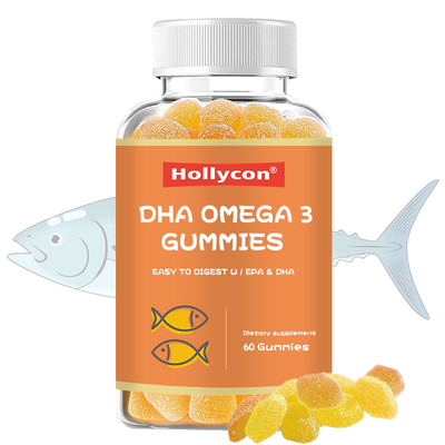 Omega 3 productos gomosos de la nutrición de las píldoras del aceite de hígado de bacalao de EPA DHA para los niños adultos
