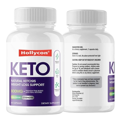 La atención sanitaria complementa la pérdida de peso gorda del Keto de la quemadura de la ayuda del OEM que adelgaza la cápsula