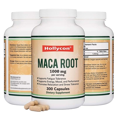 Humor HALAL de la ayuda del OEM de los suplementos y cápsulas atléticas de la raíz de Maca del funcionamiento