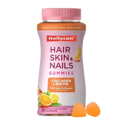 El OEM del suplemento de la atención sanitaria del GMP apoya la piel y la vitamina sanas Gummies del pelo de los clavos
