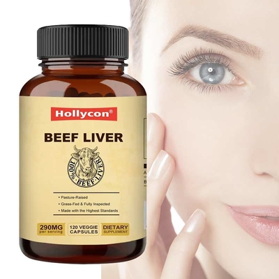 MSDS complementa la formulación no vegetariana de las cápsulas naturales puras del hígado de carne de vaca del OEM
