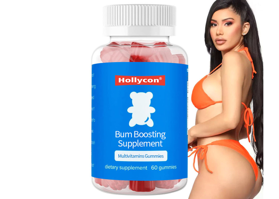 HALAL Multivitaminas gomas ayuda a agrandar los senos Caderas Bump aumentar el suplemento