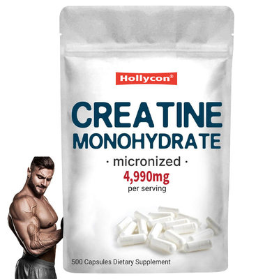 Hollycon Suplementos de cápsulas de creatina 2 años de duración