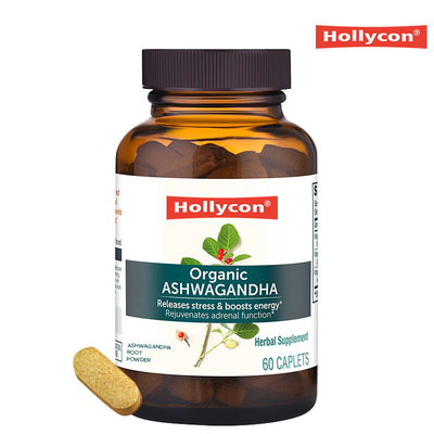 Las cápsulas de Ashwagandha de fábrica La raíz de Ashwagandha en polvo Alivio del estrés Insomnio