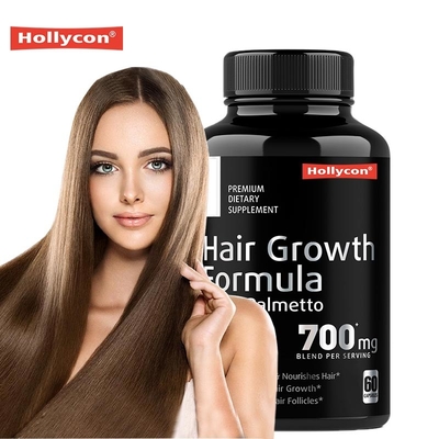 Bloqueador de DHT Pillas para el crecimiento del cabello Vitamina para el crecimiento del cabello Pérdida del cabello Suplemento de biotina