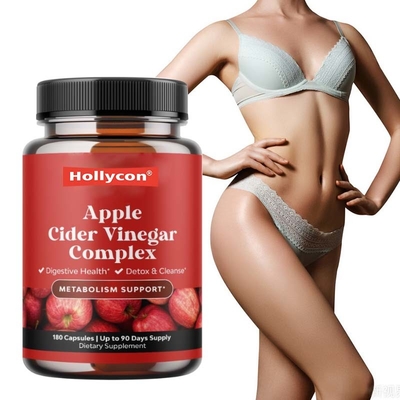 Cápsulas naturales para adelgazar quemar grasa cápsulas de vinagre de manzana para mujeres
