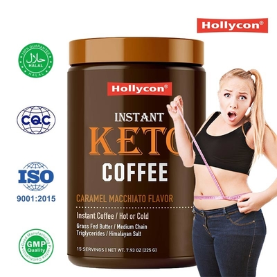 Fabricante Metabolismo del café instantáneo Keto Pérdida de peso Dieta cetogénica Cápsulas de adelgazamiento natural