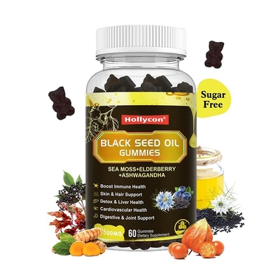 Suministrador Aceite de semilla negra Musgo del mar de Irlanda Goma Ashwagandha Extracto de apoyo inmunológico