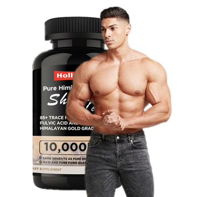 Shilajit cápsulas orgánicas del Himalaya Pure Shilajit cápsulas antioxidantes apoyan la energía alivio del estrés inmune