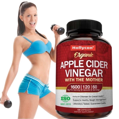 Cápsulas orgánicas de vinagre de sidra de manzana para bajar de peso Cápsulas naturales para adelgazar