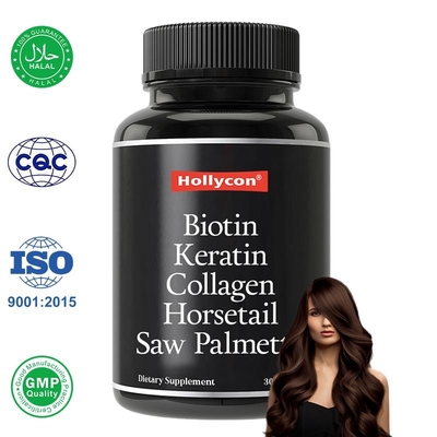 OEM DHT Blocker Capsules Suplemento de crecimiento del cabello para cabello más completo