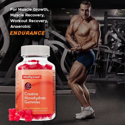 Gummies de monohidrato de creatina OEM para el crecimiento muscular