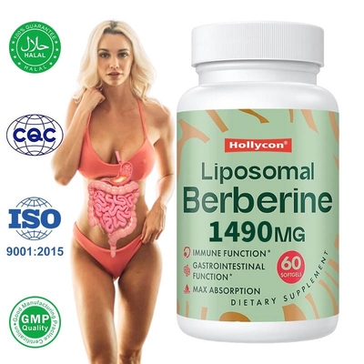Suplemento de berberina liposómica Gel suave de berberina liposómica para el apoyo inmunológico