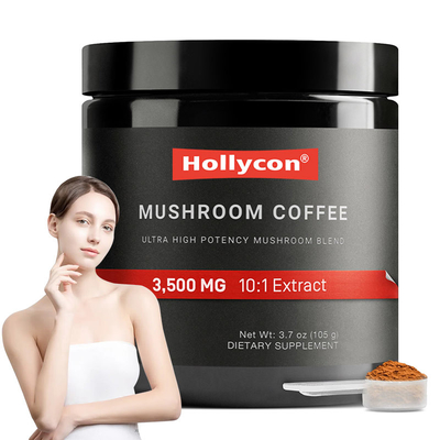 El polvo de café de hongo promueve la claridad mental y la función cerebral