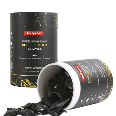 Las gomas de Shilajit para la recuperación muscular, resistencia y reducción de la fatiga