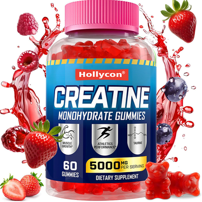 Creatina Monohidrato Gummies Fuerza Energía Resistencia y recuperación después del entrenamiento