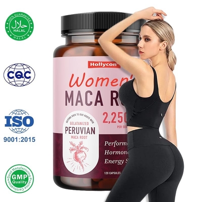 La raíz de maca para mujeres apoya el equilibrio hormonal Libido Menopausia y energía