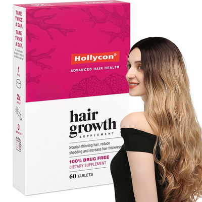 Suplemento para el crecimiento del cabello de las mujeres