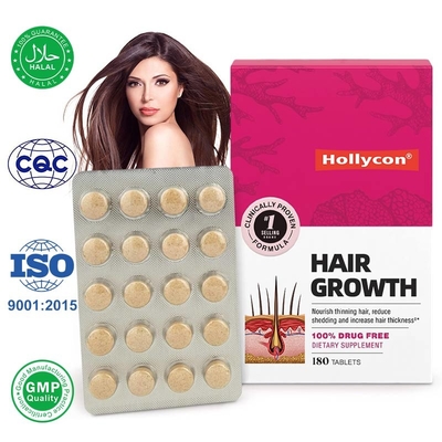 Comprimidos personalizados de biotina para el crecimiento del cabello para la prevención de la pérdida del cabello