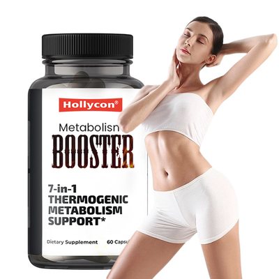 OEM Booster de metabolismo Suplemento de apoyo para el control de peso Cápsulas adelgazantes Reduce la grasa abdominal