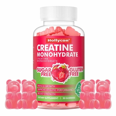 Suplementos de creatinina de goma de frutas con sabor personalizado con certificación GMP