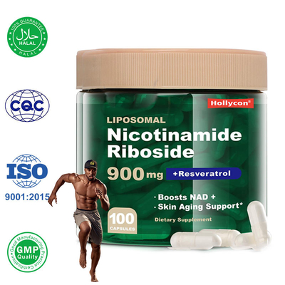 Suplemento de NMN Cápsula NAD Resveratrol Fábrica Apoyo antienvejecimiento Energía
