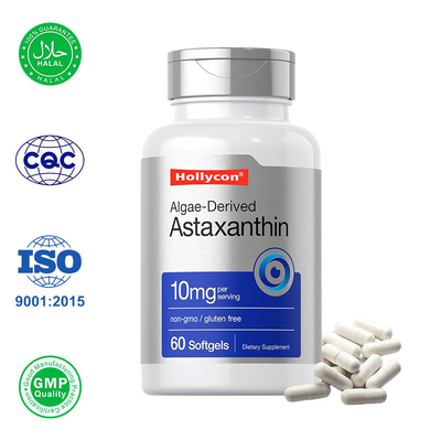 Astaxantina Softgels Apoyo cardiovascular e inmunológico Metabolismo de lípidos