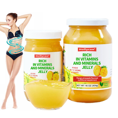 Vitaminas y minerales personalizados Jelly ayuda en la digestión y la salud intestinal